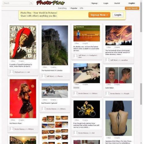 Pinterest clone wordpress - clone,