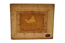 Antique Armoire Carte Photo S Lord & Co Matheran Bébé Sur Osier Chaise Rare