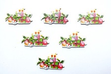 LOT 6 BOUTONS BOIS 