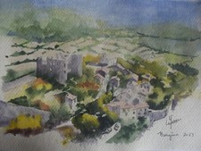 Aquarelle originale signée