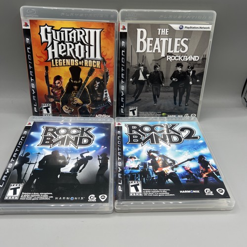 Lot ps3 games rock band - games, 1