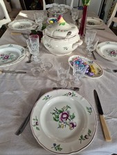 6 Assiettes Creuses  Boch La