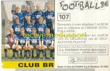 107 EQUIPE TEAM # CLUB BRUGGE