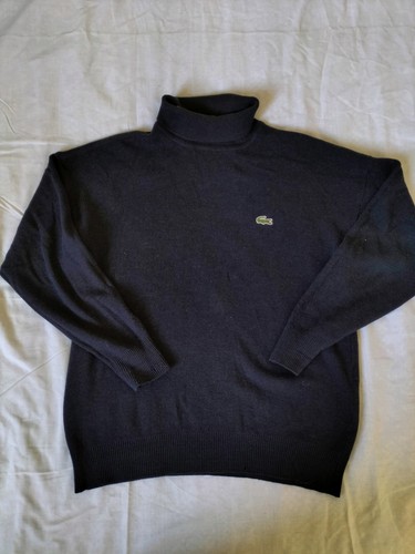 Pull lacoste noir - noir, rond