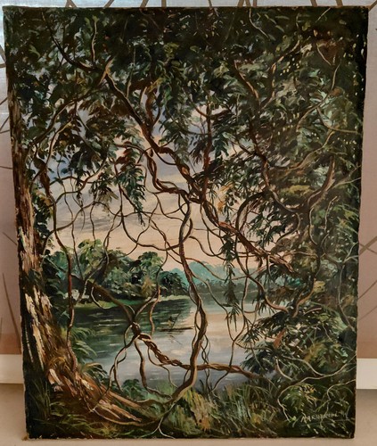 Tableau ancien makuendi - ancien, de