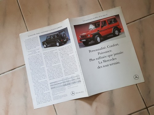 Brochure mercedes classe - brochure, g