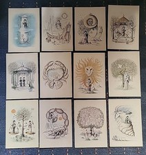 PEYNET LOT 12 CARTES POSTALES