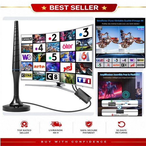 Antenne intérieur - tv,
