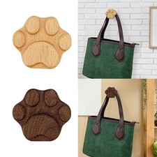 Crochet mural en bois