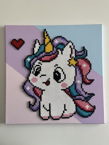 Pixel art perles - art, repasser