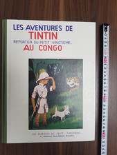 Tintin au congo fac similé Hergé  edition noir et blanc edition casterman 