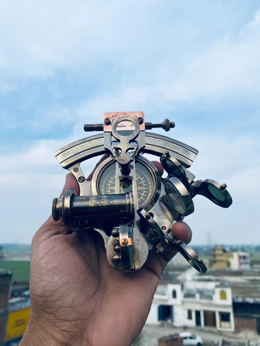 Ancien sextant nautique - sextant,