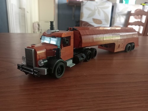 Lego moc camion américain - lego,