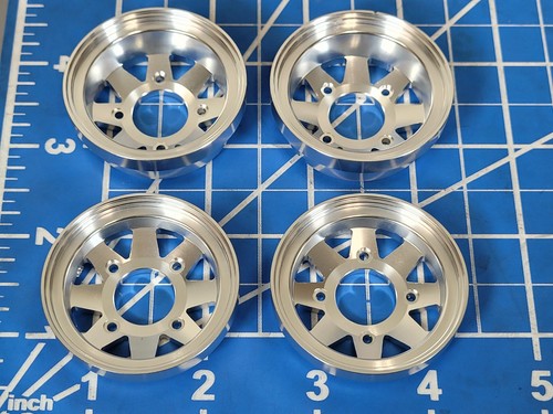 Aluminum front rear wheel - +,