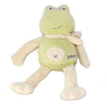 Peluche doudou Grenouille