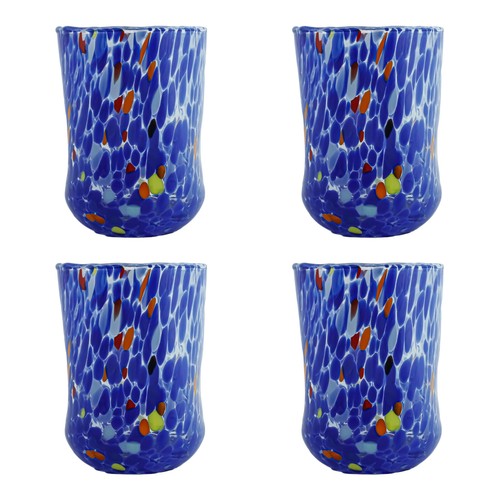 Set four murano verre buvant - murano,