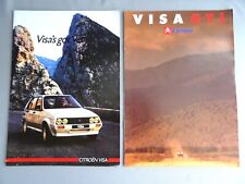 Citroen Visa & Visa GTI Brochures