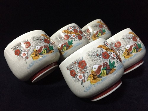 M0587 vintage service tasses - vintage,