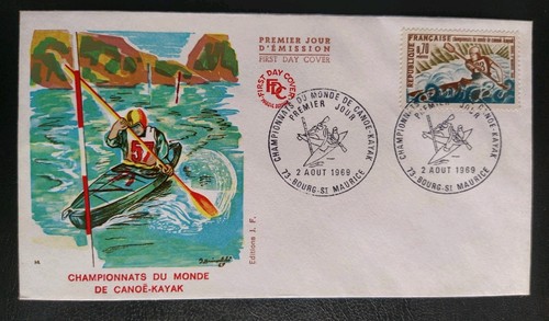 Enveloppe 1er jour 1969 - enveloppe,