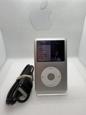 Apple Ipod Classic 7E Génération Argent Gris 160GB D'occasion A1238 Mp3 #7213