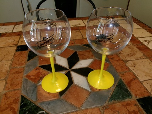 Lot verres ballon - 2, à