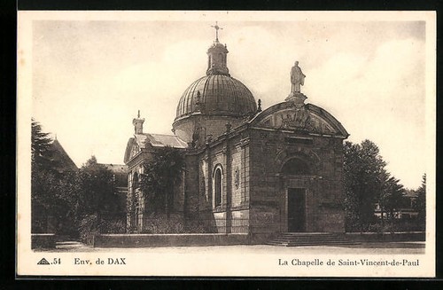 Cpa dax chapelle de - la,