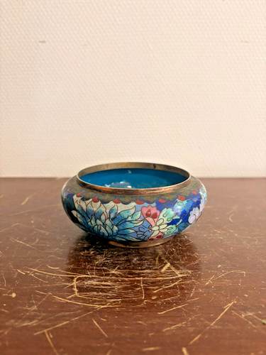Ancien bol emaux cloisonné - ancien,