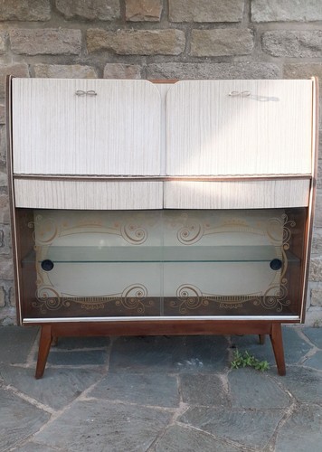 Meuble secrétaire vintage - , en