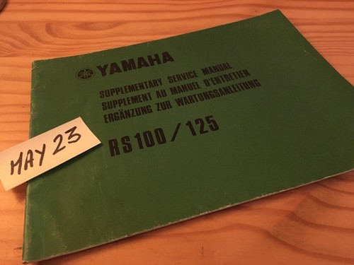 Yamaha rs100 rs125 100 125 - yamaha,