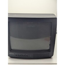 Daewoo DTO-14N2FC 14" CRT TV Television Retro Gaming Vintage Black