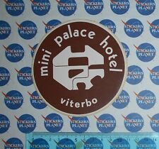 VINTAGE STICKER STICKER MINI PALACE HOTEL 80s 