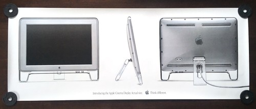 Immense poster apple cinema - apple,