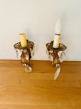 Lot de 2 appliques anciennes