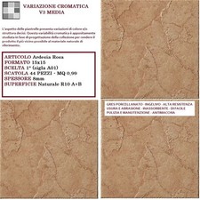 Sol GRÈS PORCELAINE ardoise rose 15x15