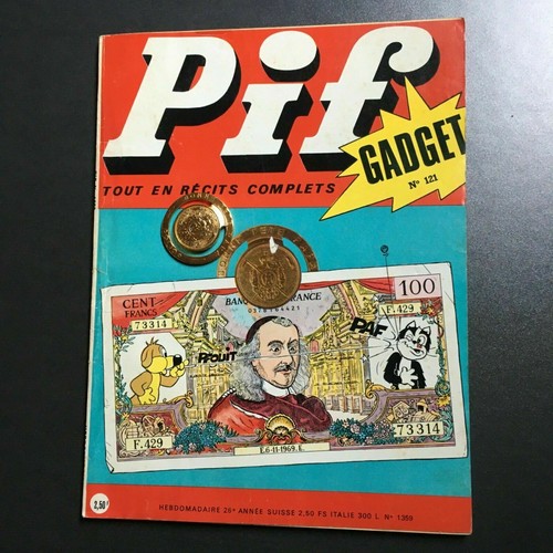 Rare pif gadget n - gadget, n°121
