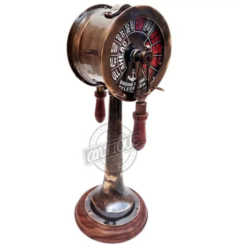 Télégraphe laiton vintage - en,