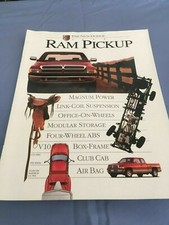 Brochure de vente Dodge Ram