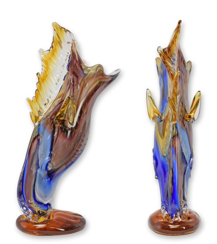 Vase verre style murano - de,