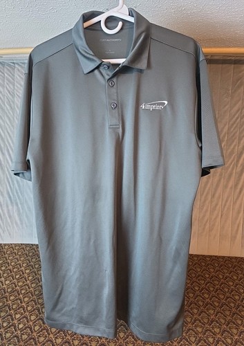 Port authority gray polo shirt - polo,