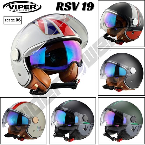 Casque moto scooter jet