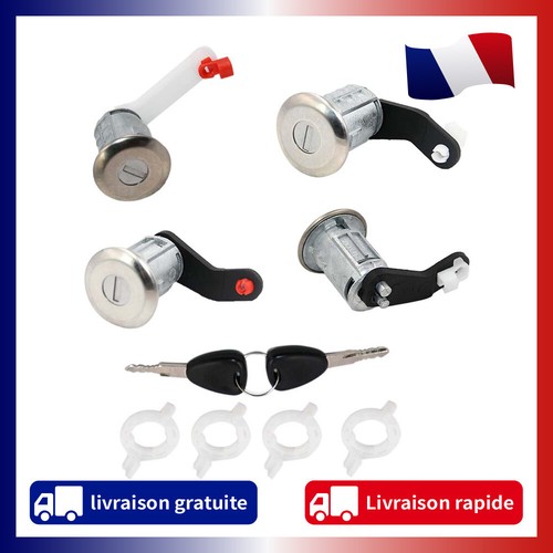 Kit serrures barillets - barillets, porte