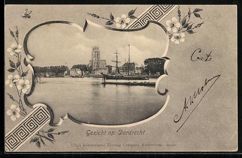 Lithographie dordrecht face - dordrecht,,