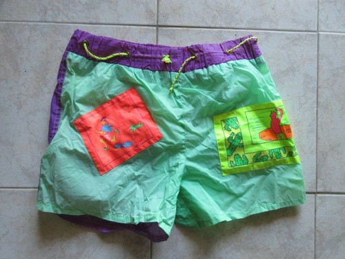 Short maillot bain vintage - bain,