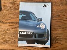 PORSCHE STROSEK 996 911 MEGA S BROCHURE