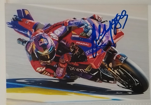 Autograph jorge martin - martin, ducati