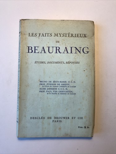 Les faits mystérieux - les,