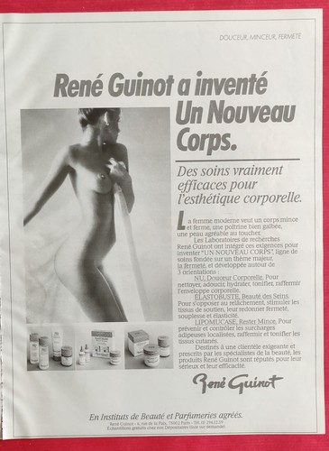 Publicité presse 1985 - publicité, de