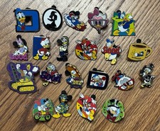 Lot of 20+ Disney Donald Duck Scrooge McDuck Pins