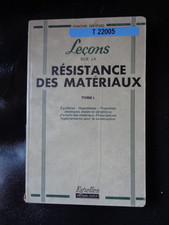 Lecons sur la résistance des