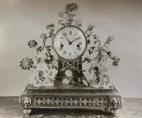 Photographie pendule bronze - pendule,